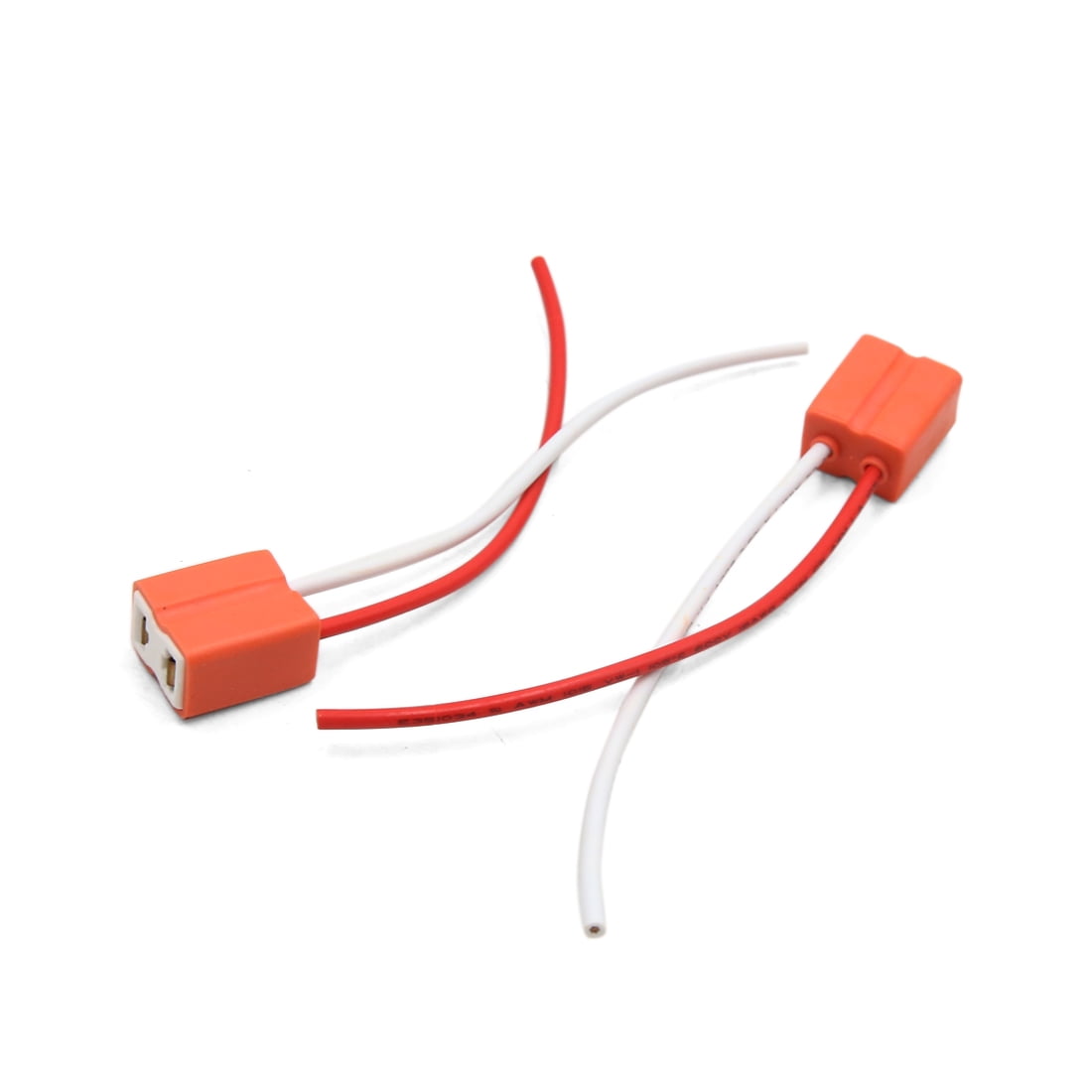 2pcs orange h7 ceramic wiring harness headlight fog light bulb2pcs orange h7 ceramic wiring harness headlight fog light bulb socket for car walmart com